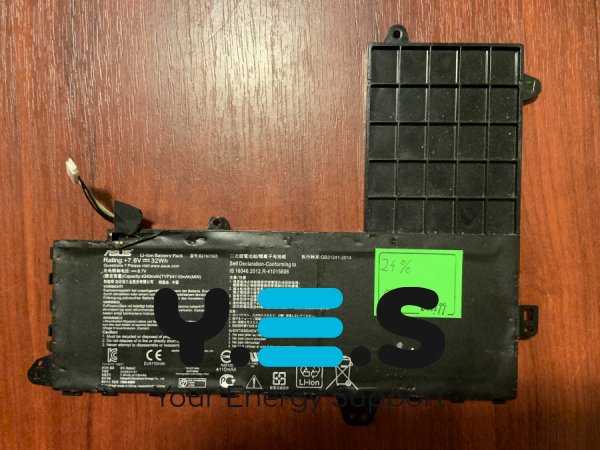 Акумулятор ASUS B21N1505 для E402M/E402MA/E402S/E402SA (знос 24%) Original