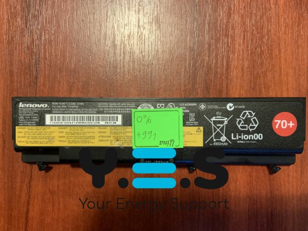 Акумулятор Lenovo 45N1005 (знос 0%) для ThinkPad T430/T530/W530/L430/L530/SL430/SL530 Original