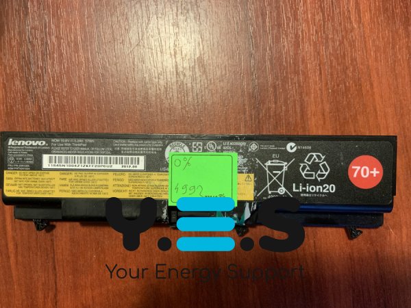 Акумулятор B4992 для Lenovo ThinkPad T430/T430i/T530/T530i/W530/L430/L530/SL430/SL530 45N1005 0% знос Original