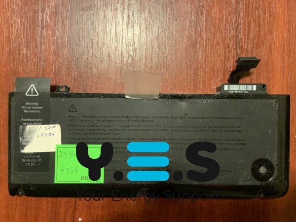 Батарея B4934 для Apple MacBook Pro 13" A1278 (2009–2012) A1322, знос 29% Original