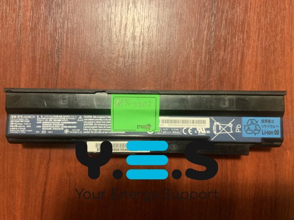 Акумулятор ACER AS09C31 (B4902), знос 18%, б/у: Extensa 4430/5635/5630/5220/5235/5635G/5635Z/5635ZG/5210 Original