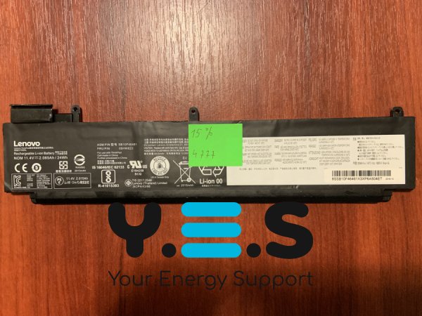 Акумулятор B4777 для Lenovo ThinkPad T460S/T470S (SB10F46461, 00HW023), знос 15% Original