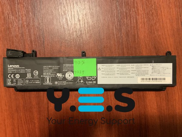 Акумулятор Lenovo SB10F46461 (00HW023), знос 40%, для ThinkPad T460S/T470S Original