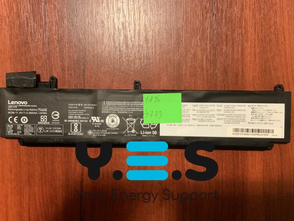 Акумулятор B4773 для Lenovo ThinkPad T460S/T470S (SB10F46461/00HW023), знос 18% Original
