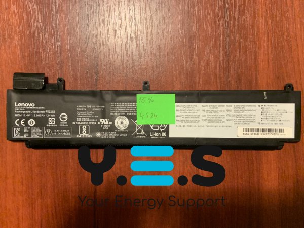 Акумулятор для Lenovo ThinkPad T460S, T470S (SB10F46461/00HW023), знос 15% Original