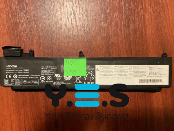 Акумулятор B4775 для Lenovo ThinkPad T460S, T470S (SB10F46461/00HW023) знос 11% Original