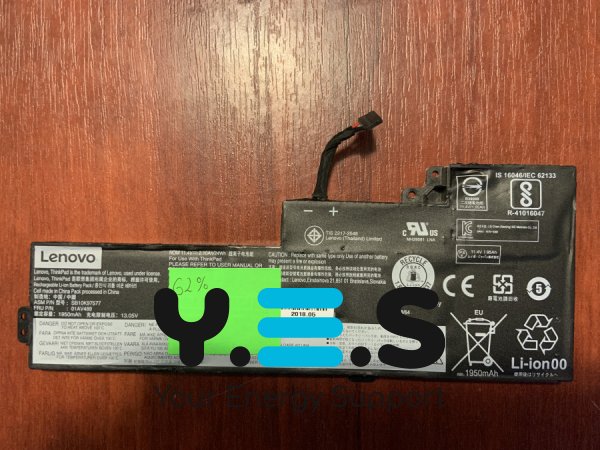 Акумулятор B4731 для Lenovo ThinkPad T470/T480/A475/A485/A285 (SB10K97578) знос 62% Original