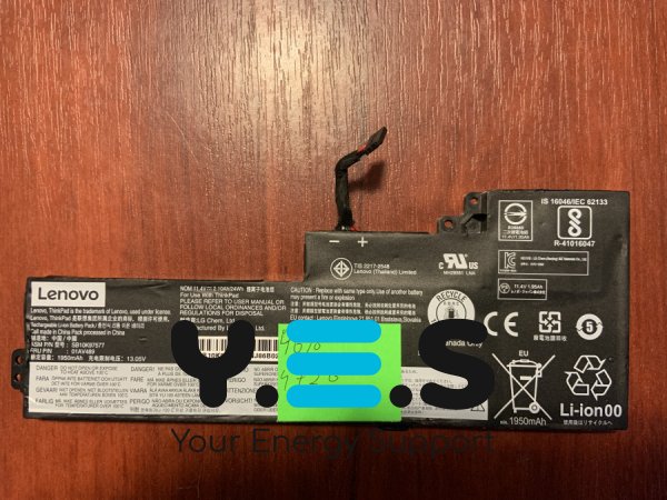 Акумулятор Lenovo SB10K97578 для ThinkPad T470/T480/A475/A485/A285, знос 46% Original