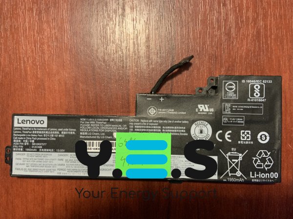 Акумулятор Lenovo SB10K97578 (знос 64%) для ThinkPad T470/T480/A475/A485/A285 Original