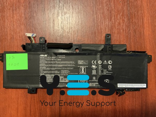 Акумулятор ASUS B31N1346 (0B200-01010000) 4110mAh 48Wh знос 17% для Chromebook C300MA, C300M, C300MA-DB01 Original