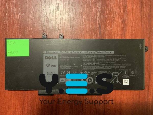 Акумулятор DELL B4580 3HWPP знос 78% для Latitude 5401/5501/5411/5410/5511/3540 Original