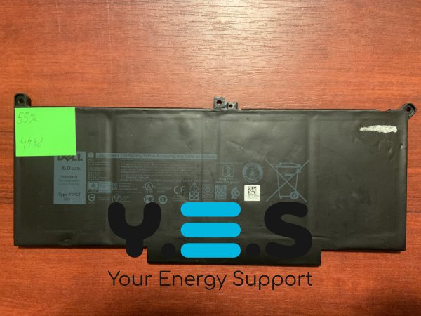 Акумулятор Dell F3YGT (знос 55%) для Latitude 7280/7290/7380/7390/7480/7490, E7280/E7290/E7380/E7484 Original