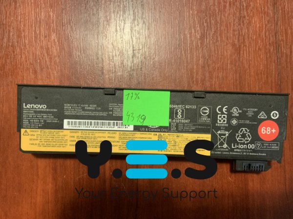 Акумулятор Lenovo 45N1130, знос 17%, для ThinkPad T440/T440S/T450/T450S/T460/T460P/T470P, T550/T560/W550s, X240/X240S/X250/X250S/X260/X270, P50S/L450/L460, K2450/K20-80/K21-80 Original