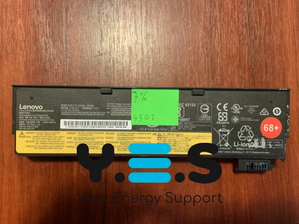 Акумулятор Lenovo 45N1130 (знос 7%) для ThinkPad X240/X250/X250S/X260/X270, T440/T450/T440S/T450S/T460/T460P/T470P, T550/T560/W550s, P50S, L450/L460, K2450/K20-80/K21-80 Original