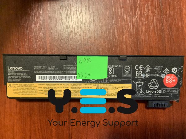 Батарея Lenovo 45N1130 (знос 20%) для ThinkPad X240/X250/X250S/X260/X270, T440/T450/T440S/T450S/T460/T460P/T470P, T550/T560/W550s, P50S, L450/L460, K2450/K20-80/K21-80 Original