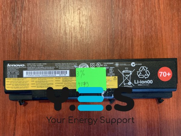Акумулятор Lenovo 45N1005 (знос 3%) для ThinkPad T430/T430i/T530/T530i/W530/L430/L530/SL430/SL530 Original