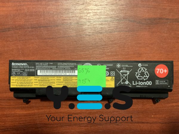 Акумулятор Lenovo 45N1001 (знос 65%) для ThinkPad T430/T430i/T530/T530i/W530/L430/L530/SL430/SL530 Original