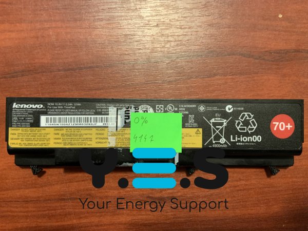 Акумулятор Lenovo 45N1005 (0% знос) для ThinkPad T430/T430i/T530/T530i/W530/L430/L530/SL430/SL530 Original