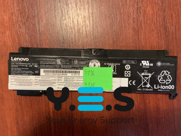 Акумулятор для Lenovo ThinkPad T460S/T470S, сумісний 00HW022/00HW023/00HW027 Original