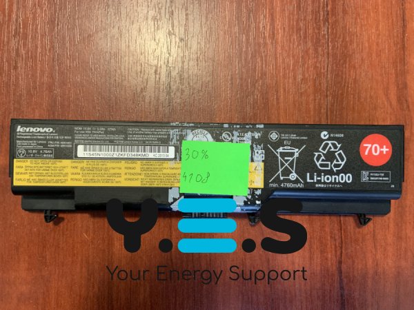 Акумулятор Lenovo 45N1001 (знос 30%) для ThinkPad T430/T430i/T530/T530i/W530/L430/L530/SL430/SL530 Original