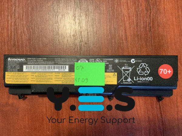 Акумулятор для ноутбука Lenovo 45N1005 (0% знос) для ThinkPad T430/T430i/T530/T530i/W530/L430/L530/SL430/SL530 Original