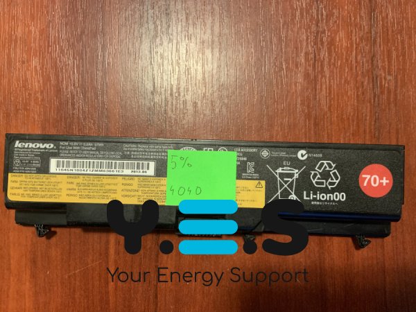 Акумулятор LENOVO 45N1005 (знос 5%) для ThinkPad T430/T430i/T530/T530i/W530/L430/L530/SL430/SL530 Original