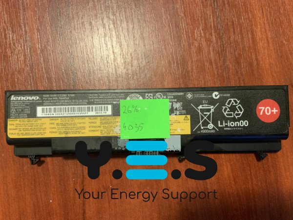 Акумулятор Lenovo 45N1005 (знос 26%) для ThinkPad T430/T430i/T530/T530i/W530/L430/L530/SL430/SL530 Original