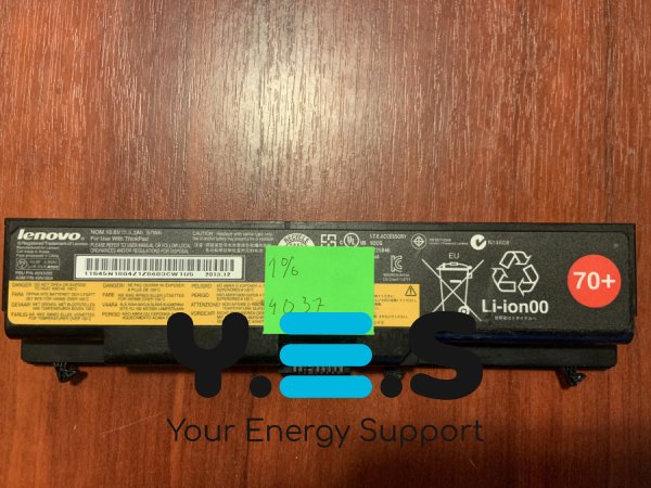 Акумулятор Lenovo 45N1005 (знос 1%) для ThinkPad L410/L412/L420/L430/L510/L512/L520/L530/T410/T410i/T420/T420i/T430/T430i/T510/T510i/T520/T520i/T530/T530i/W510/W520/W530/W530i Original