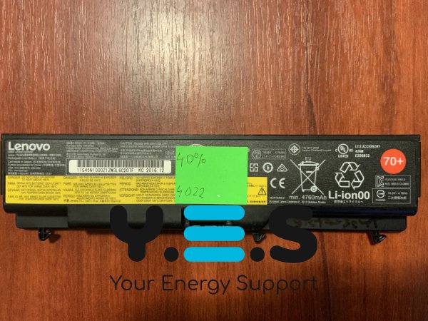 Акумулятор Lenovo 45N1001 (знос 40%) для ThinkPad T430/T430i/T530/T530i/W530/L430/L530/SL430/SL530 Original