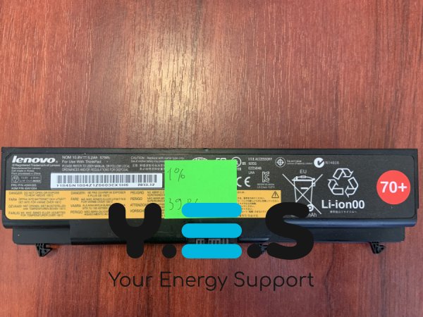 Акумулятор Lenovo 45N1005 (знос 1%) для ThinkPad T430/T430i/T530/T530i/W530/L430/L530/SL430/SL530 Original