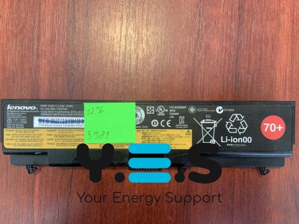 Акумулятор для Lenovo ThinkPad T430/T430i/T530/T530i/W530/L430/L530/SL430/SL530 45N1005 (знос 12%) Original
