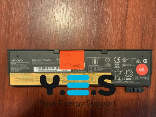 Акумулятор Lenovo 45N1126 (знос 30%) для ThinkPad X240/X240S/X250/X260/X270/T440S/T450/T460P/T550/T560/W550 Original