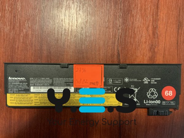Акумулятор Lenovo 45N1124 (знос 27%) для ThinkPad X240/X240S/X250/X260/X270/T440S/T450/T460P/T550/T560/W550 Original