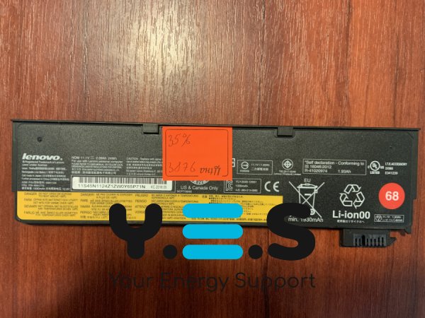 Акумулятор Lenovo 45N1124 (знос 35%) для ThinkPad X240/X240S/X250/X260/X270/T440S/T450/T460P/T550/T560/W550 Original