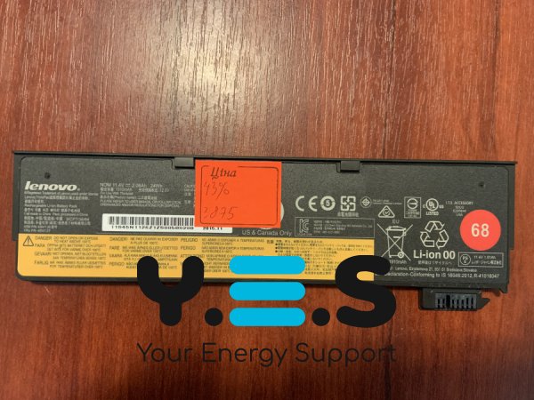 Акумулятор Lenovo 45N1126 (знос 43%) для ThinkPad X240/X240S/X250/X260/X270/T440S/T450/T460P/T550/T560/W550 Original