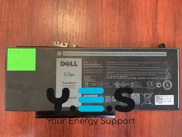 Батарея Dell 6MT4T (знос 75%) для Latitude E5270/E5470/E5570, Precision M3510/M3511 Original