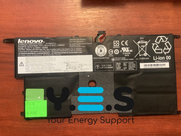 Акумулятор Lenovo 00HW003/SB10F46441 знос 56% для ThinkPad X1 Carbon G3 (20BS/20BT) Original