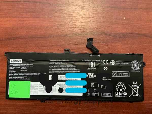 Акумулятор Lenovo L18L6PD1 (знос 1%) для ThinkPad X390/X395/X13 Gen, SB10K97657/SB10T83166/5B10W13923