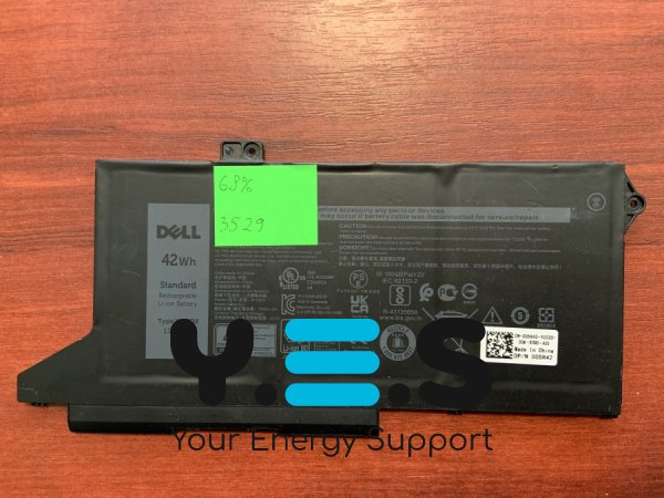 Акумулятор WY9DX (знос 68%) для Dell Latitude 5420/5520, Precision 15 3560, сумісн. RJ40G/005R43