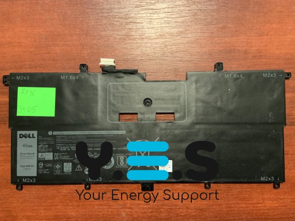 Акумулятор NNF1C/HMPFH 7.6V 4000mAh для Dell XPS 13 9365, знос 71% Original