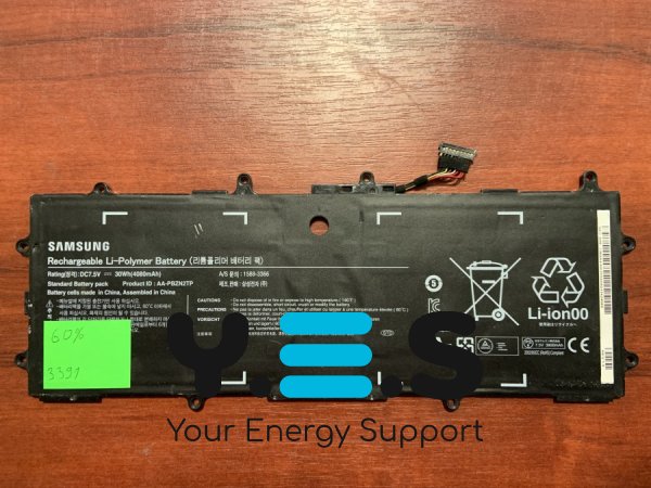 Акумулятор SAMSUNG AA-PBZN2TP (BA43-00355A) знос 60% для Chromebook 303C/Series 3 XE303C12-A01US, ATIV Smart PC 500T, 905S3G/910S3G/915S3G Series Original