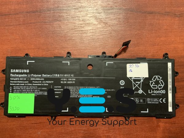 Акумулятор 3390mAh Samsung AA-PBZN2TP (BA43-00355A), знос 30% для Chromebook 303C/XE303C12, ATIV Smart PC 500T, 905S3G/910S3G/915S3G