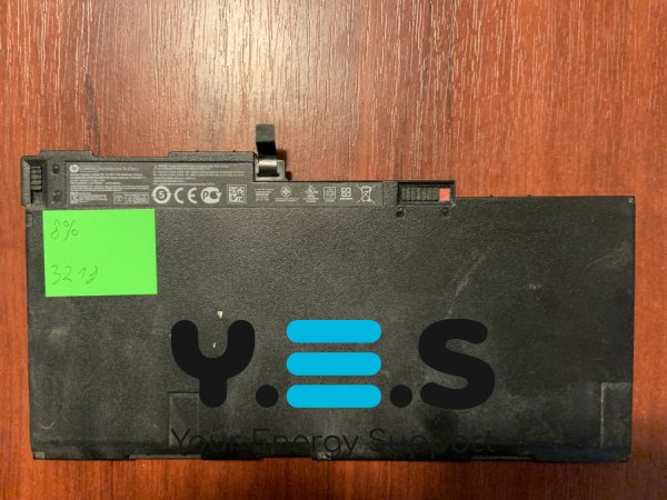 HP CM03XL 3218mAh, знос 8% — батарея для EliteBook 740/745/750/755/840/845/850/855 G1/G2, ZBook 14 G2, 15u, E7U244A; сумісна CM03XL/CO06XL/HSTNN-DB4Q/DB4R/IB4R