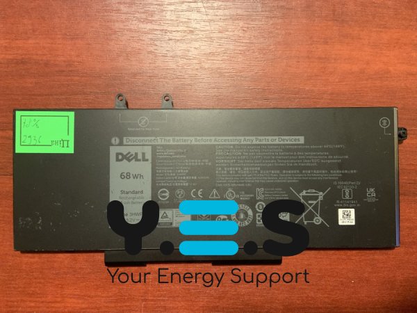 Акумулятор Dell 3HWPP (4GVMP, 1V1XF), знос 78%: Latitude 5401/5501/5411/5410/5511/3541, Precision 3540/3550, Inspiron 7590/7591/7791 2-in-1