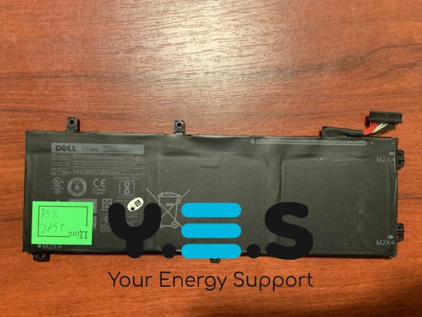 Акумулятор H5H20 для Dell XPS 15 9560/9570, Inspiron 7590/7591, Precision M5520 (05041C/5D91C/5XJ28/6GTPY)