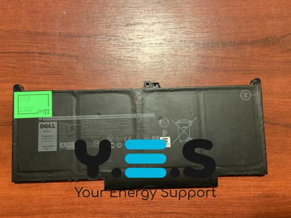 Акумулятор Dell MXV9V (знос 39%) для Latitude 13 5300/13 7300/7400, сумісн. N001L7300-D1506CN/N050L7300-D1726FCN/N052L7300-D1716FCN/N001L5300-D1306CN/N004L5300-D1506CN/N014L5300-D1706FCN