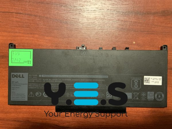 Акумулятор DELL J60J5 (знос 70%) для Latitude E7260/E7270/E7470/E7482, R1V85 MC34Y 242WD GG4FM R97YT IW2Y2 Original