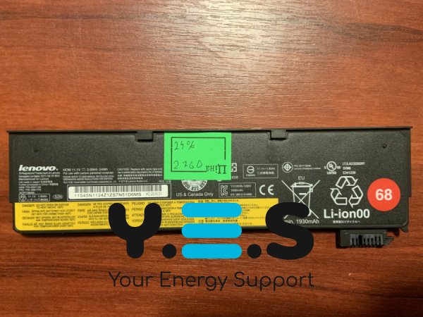 Акумулятор Lenovo 45N1124 (знос 24%) для ThinkPad X240/X240S/X250/X260/X270/T440S/T450/T460P/T550/T560/W550