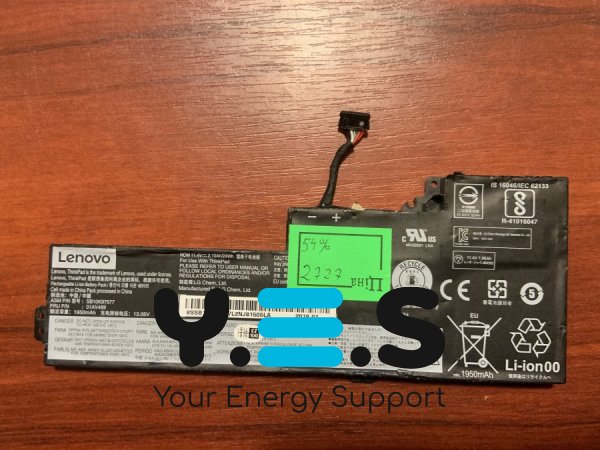 Акумулятор LENOVO SB10K97577 (знос 54%) для ThinkPad T470/T480/A475/A485/A285, сумісн. 01AV419/01AV420/01AV421/01AV489, SB10K97576/97577/97605/97567