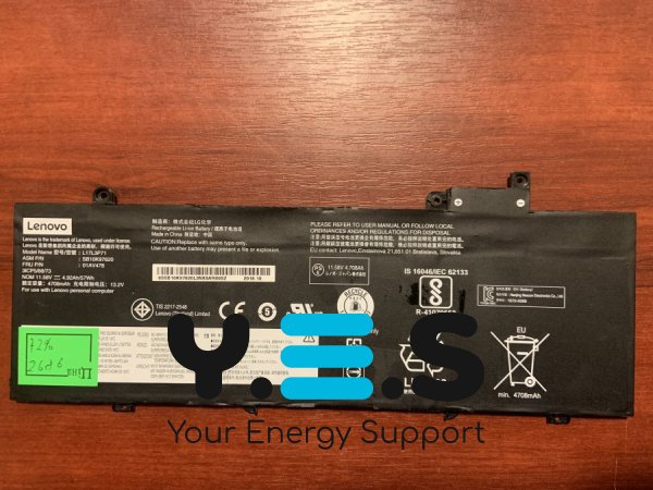 Акумулятор Lenovo ThinkPad T480S L17L3P71/L17M3P71 01AV479/01AV478 знос 72% (20L7001XUS/20L7002AUS/20L7001WUS/20L7002CUS)